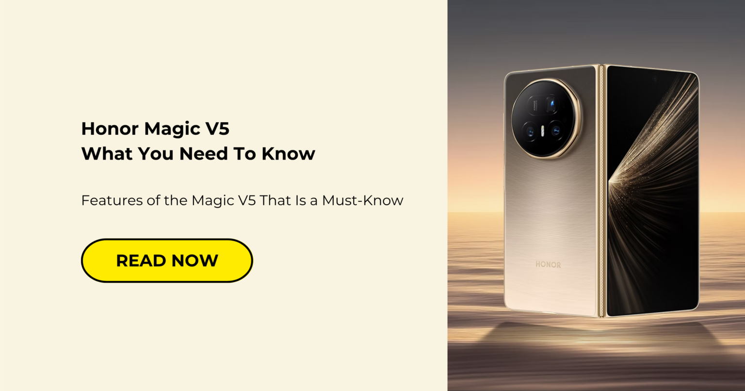 Honor Magic V5 Blog Banner